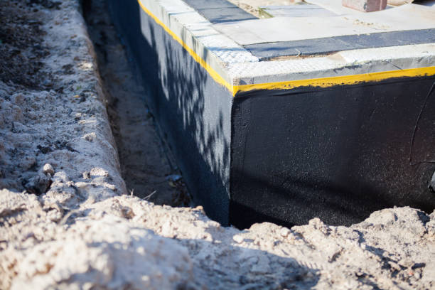 Residential Foundation Crack Repair installation at a Mulliken, MI home by SJ Waterproofing Pros